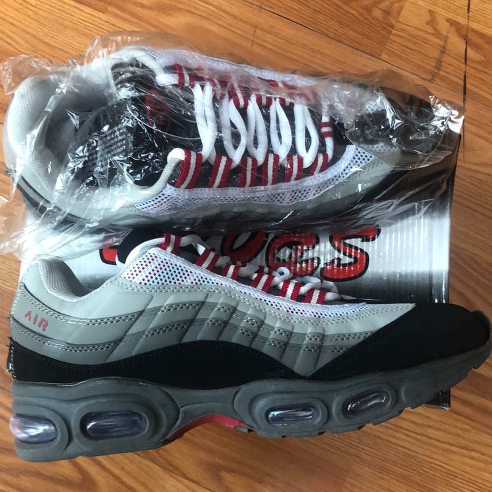Air Sport Sneakers multiple sz black red Grey